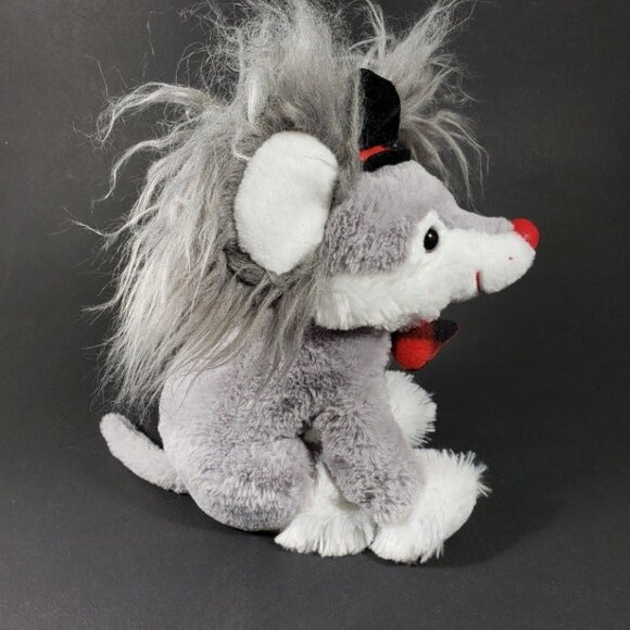 Dan Dee Puppy Dog Plush Gray Stuffed Animal 11 inch - Picture 3 of 8
